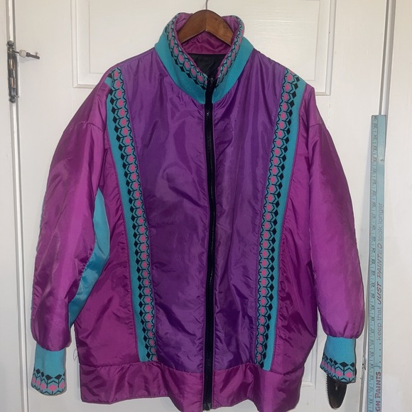 Vintage Jacket Super Rad 90s Styling - Picture 1 of 11